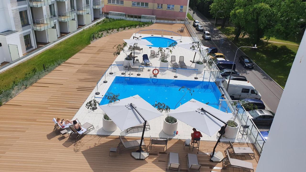 Apartament Baltyk Nadmorskie Tarasy Z Parkingiem كولوبرزيغ المظهر الخارجي الصورة