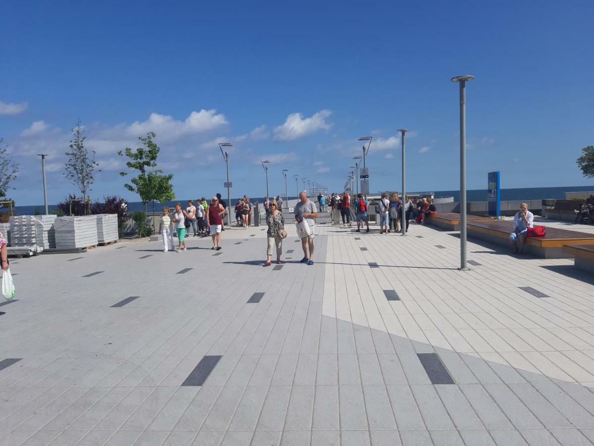 Apartament Baltyk Nadmorskie Tarasy Z Parkingiem كولوبرزيغ المظهر الخارجي الصورة